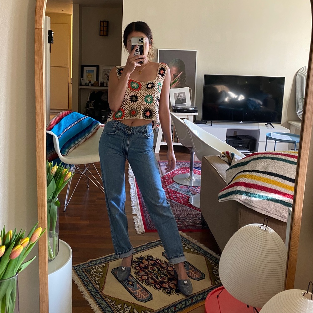 Levi’s orange tab denim